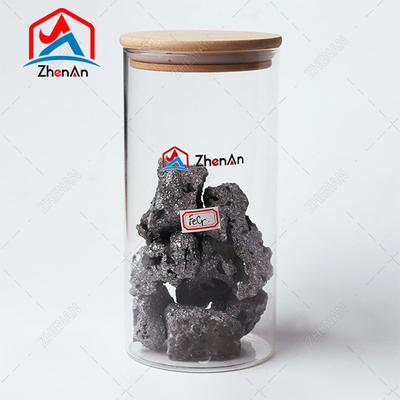 철크롬 60 저탄소 크기 10-50mm FeCr 60 C 0.5% Max 탄소 철크롬 생산