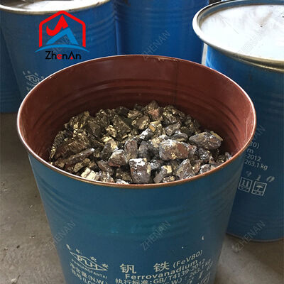Ferro Vanadium FeV80 Silver Grey Lumps with 80% Vanadium Content for Efficient Deoxidation in Ferroalloy Plants