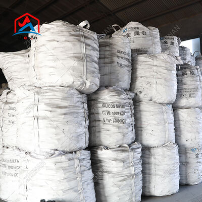 철강 및 전자제품용 제어된 입자 크기와 팩 일관성 높은 순수성 실리콘 금속