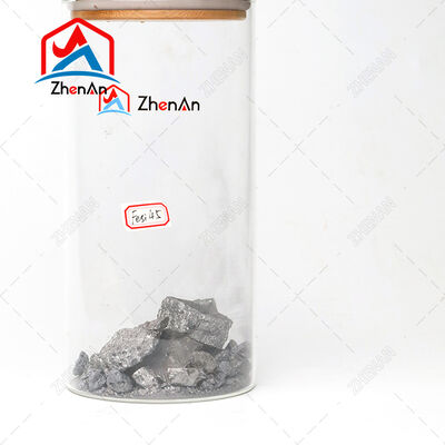 고순도 철강실리콘 FeSi 55 합금 55~75% Si 10~50mm granules에서 철강제조 데오ξει딩을 위해