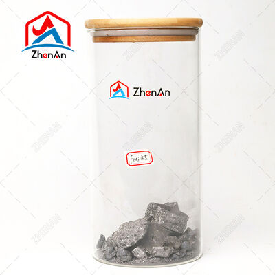 고순도 철강실리콘 FeSi 합금 10-100mm Granules로 철강 정제