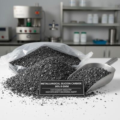 90% 순수성 실리콘 탄화물 0-5mm 고효율 독산제