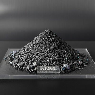 90% SiC 함량 야금 등급 탄화규소 0-10mm 입자 크기, 주조 및 제련용 발열 탈산제
