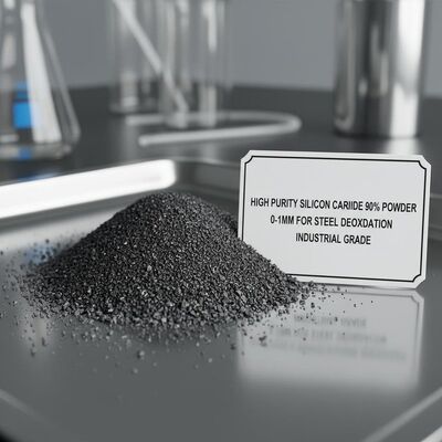 고순도 90% 탄화규소 분말 0-1mm (철강 탈산용 산업용 등급)